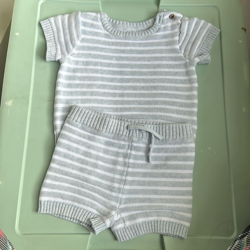 Janie & Jack short set